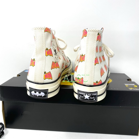 Converse & DC Batman Chuck 70 High Canvas Egret M - Picture 8 of 12